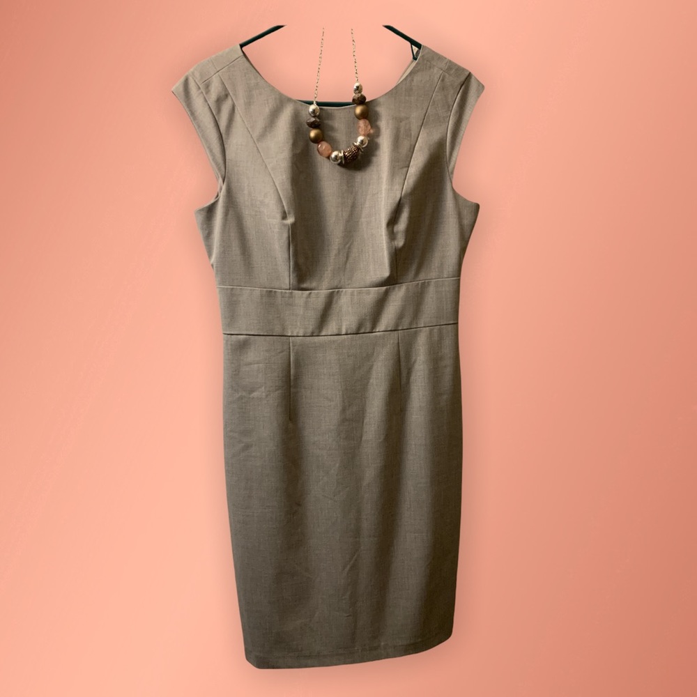🌺The Limited 🌸A nice lite gray office dress. Size 10.